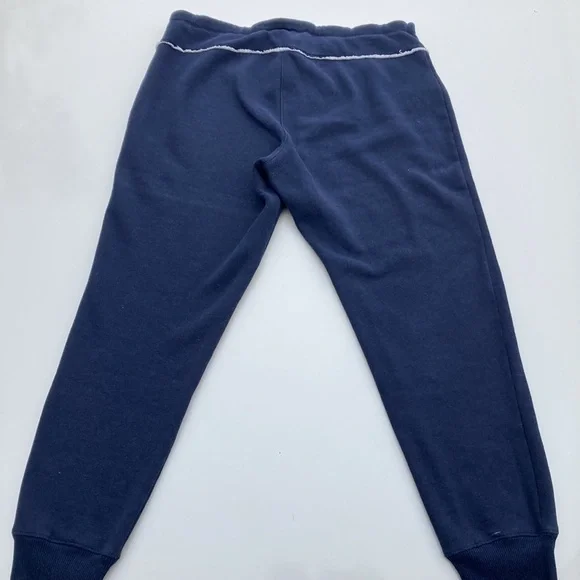 Calvin Klein Performance Jogging Pants Joggers Sweatpants Size M Navy Blue White - Picture 6 of 6